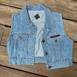 Vintage Oscar de la Renta Denim Vest